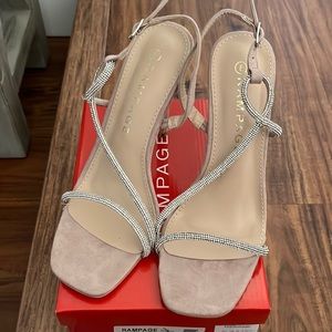 Rampage, size 8 strappy shoe